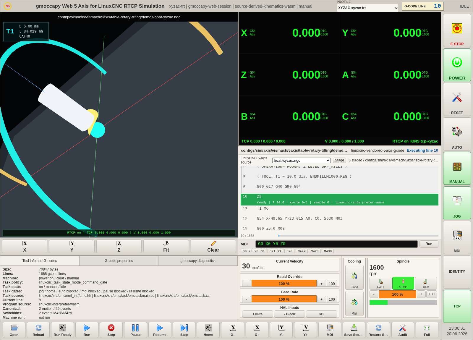 我验证 LinuxCNC G-code 来源选择